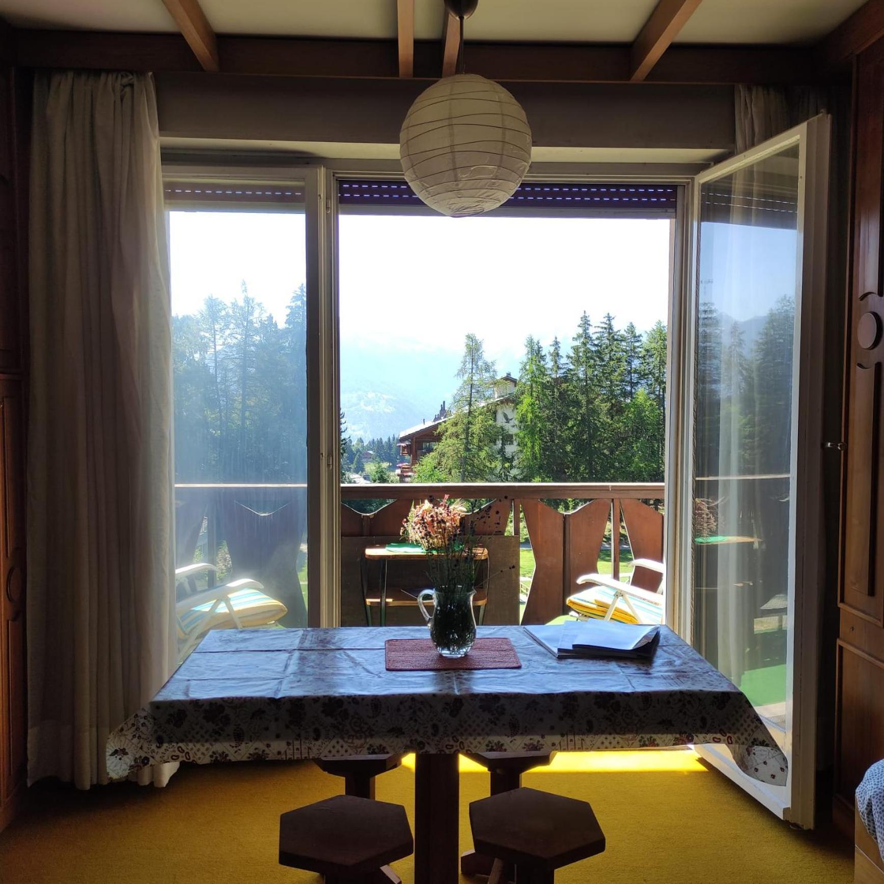 Apartmán Bellevue Crans-Montana Exteriér fotografie